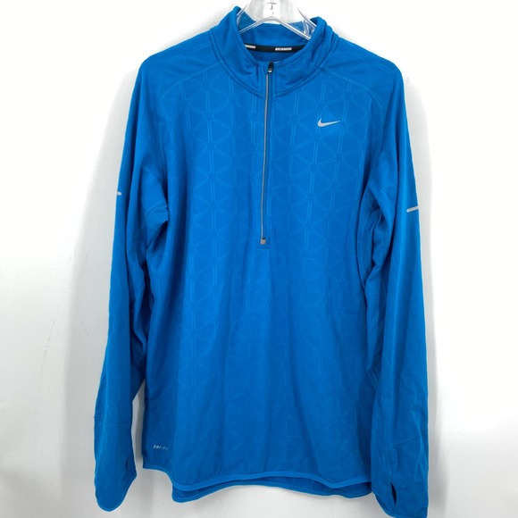 Nike Tops - Nike Running Dri-Fit 1/4 Zip Pullover Stretch Sweatshirt Jacket, Women's Size XL